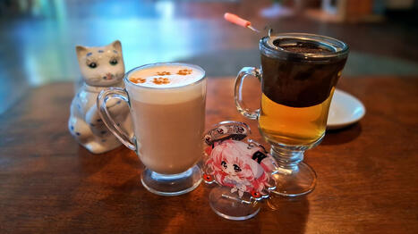 Café Chat LHeureux˙⋆☕︎ ༘ 🐈