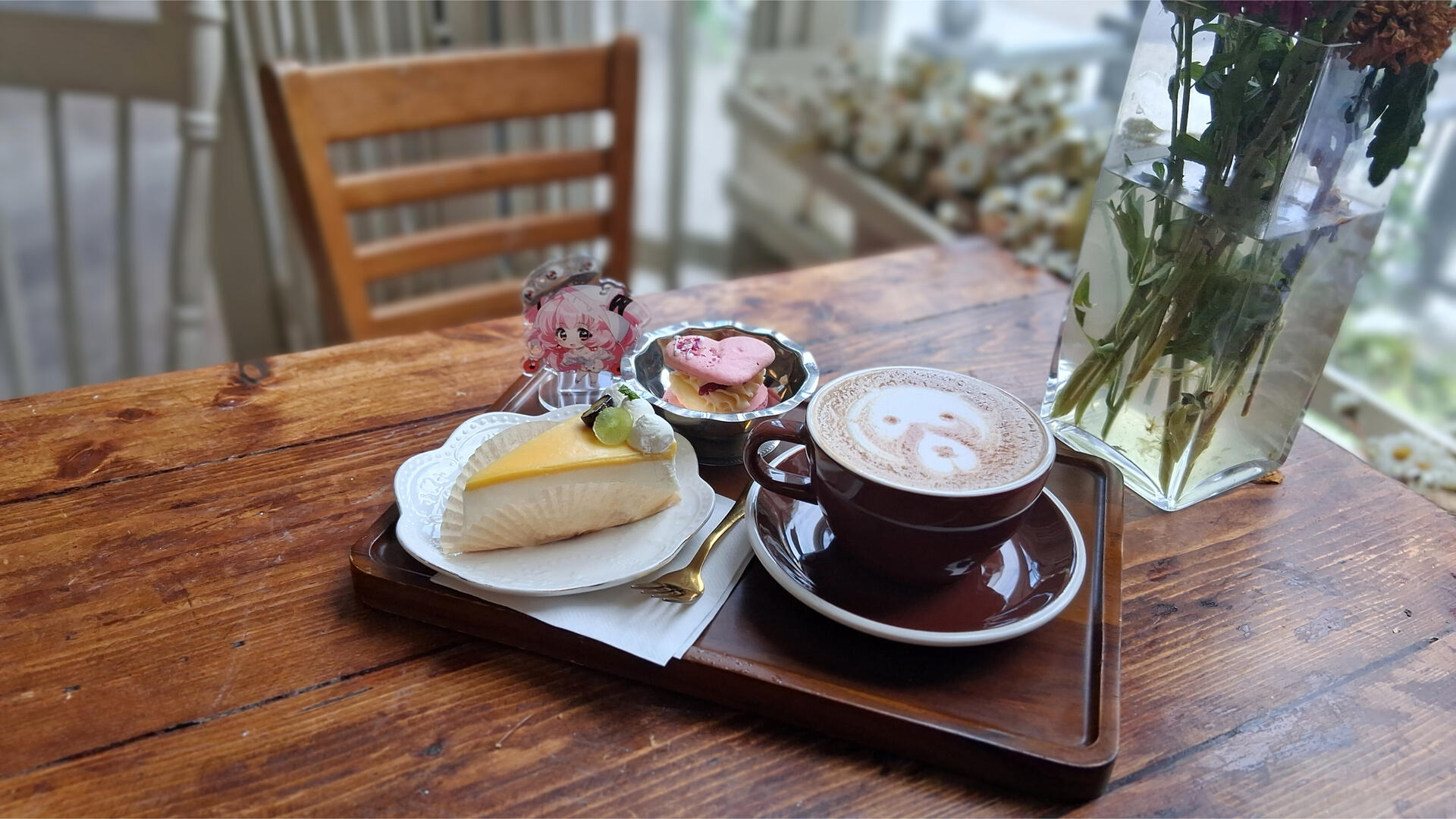 Café Rì Yuè☕️₊ ˚。⊹🩷୨୧˚🌿🌼